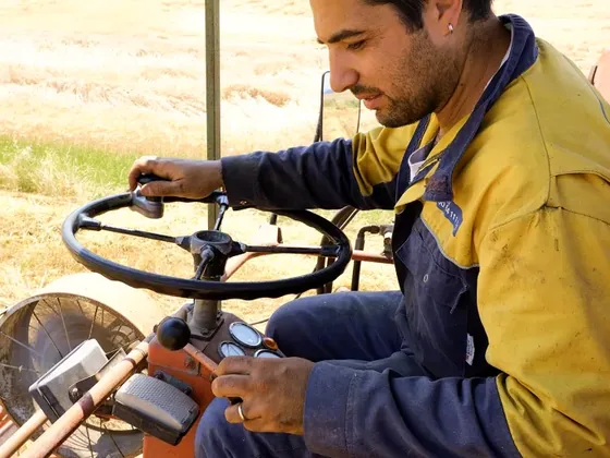 Lavoro agricolo nei campi