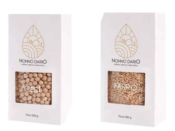 Confezioni di ceci e farro Nonno Dario