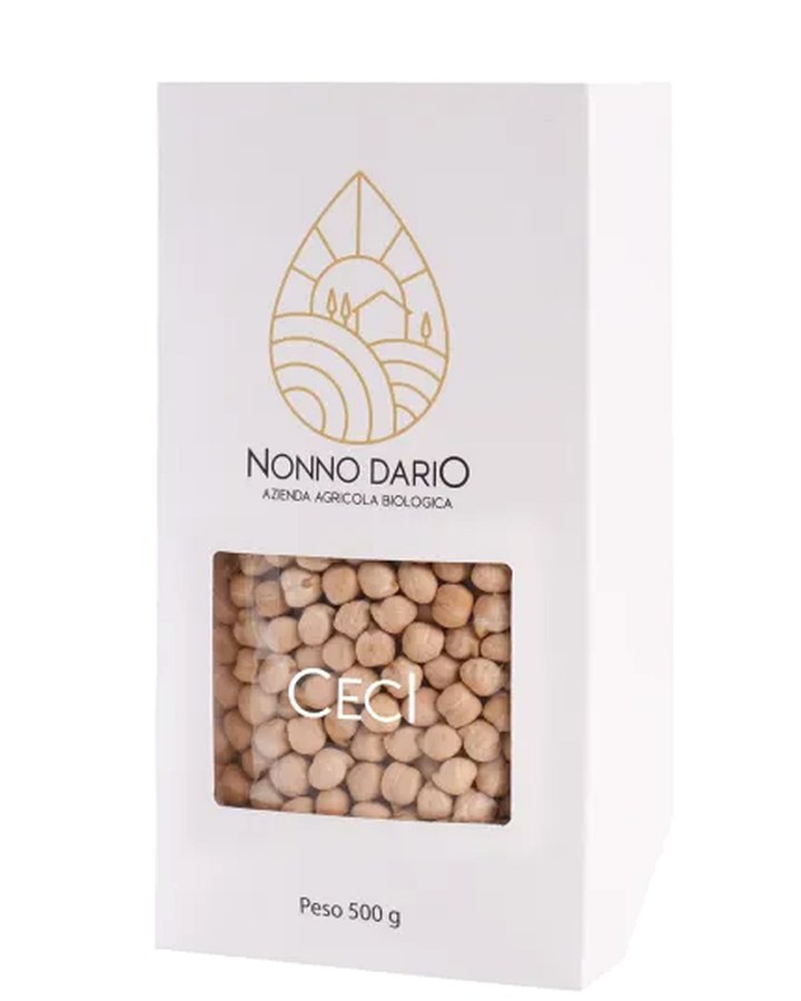 Ceci biologici in confezione Nonno Dario