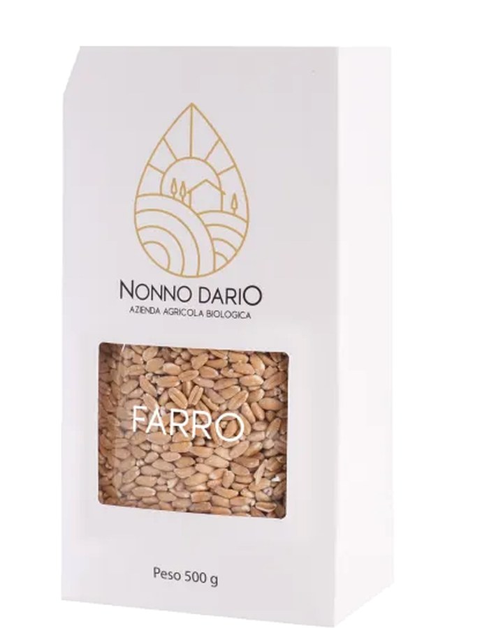 Farro biologico in confezione Nonno Dario